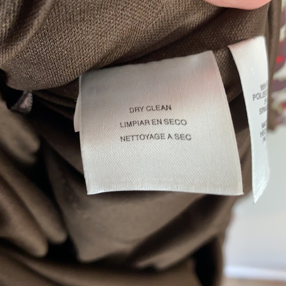 NWT Nine West Brown And Red Cheetah Mini Dress 12 - Picture 10 of 11